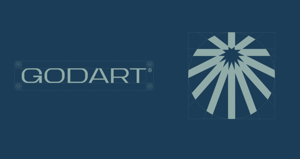 Godarts logo design